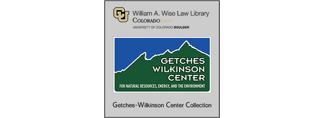 Getches-Wilkinson Center for Natural Resources, Energy, and the Environment